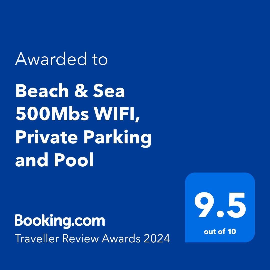 Beach & Sea Apt, Fast Wifi, Airco, Private Parking And Pool Portimao Ngoại thất bức ảnh